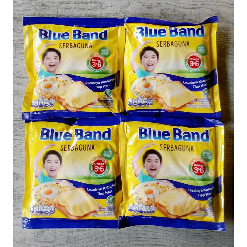 

blue band mentega margarin harga per pack 200 gr