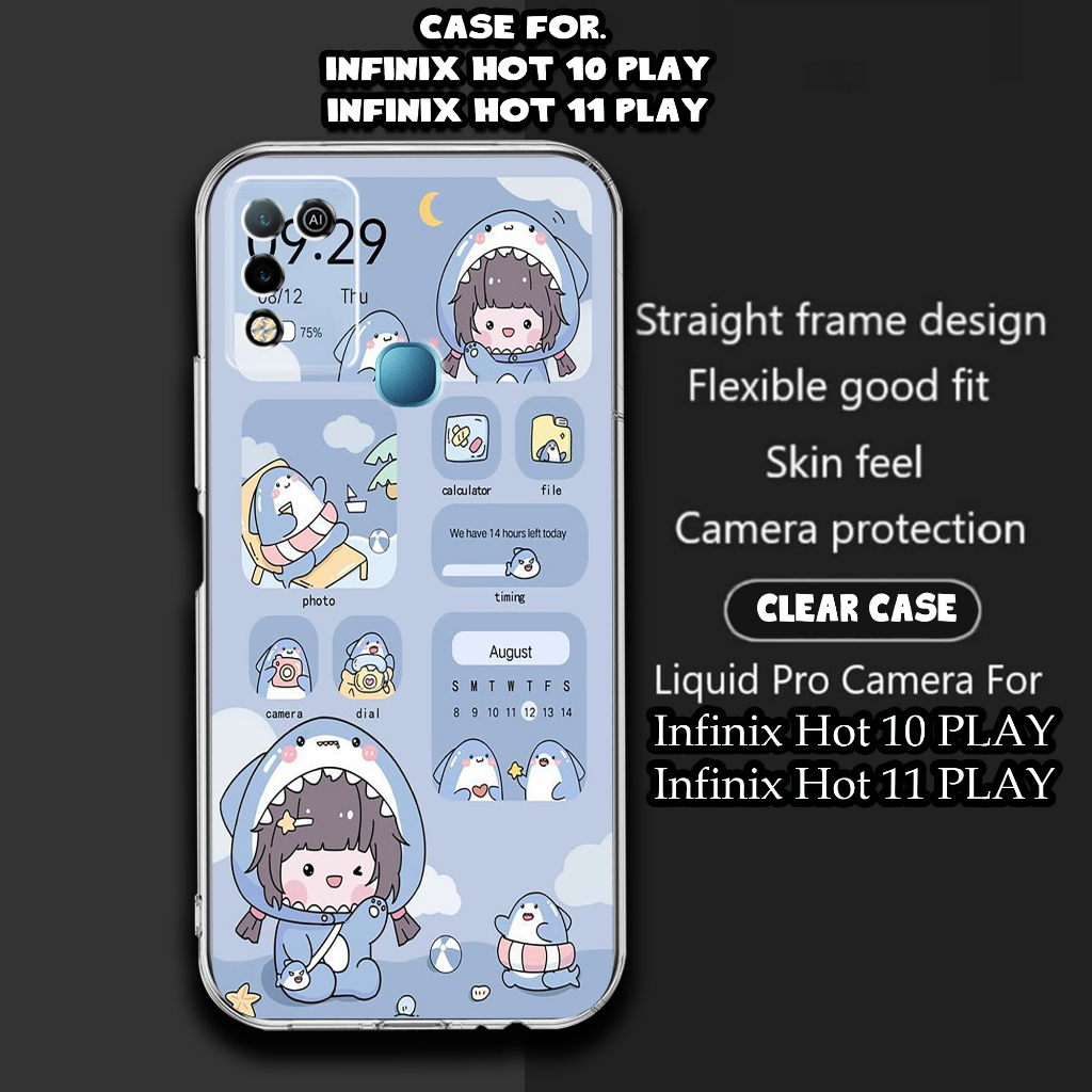 CASE Infinix HOT 11 PLAY / Infinix HOT 10 PLAY Motif [KALENDER] TERLARIS CASING Infinix HOT 11 PLAY 