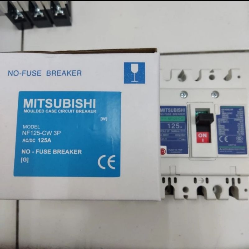 NFB MCCB breaker mitsubishi NF-125CW nf125-CW 125a 125 a NF125CW