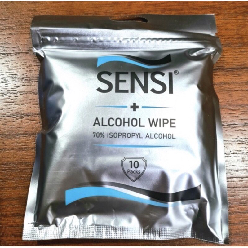 SENSI ALCOHOL WIPE ISI 10