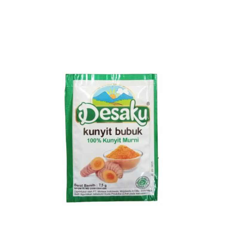 

DESAKU KUNYIT BUBUK 7.5g RENTENG ISI 12 SCH