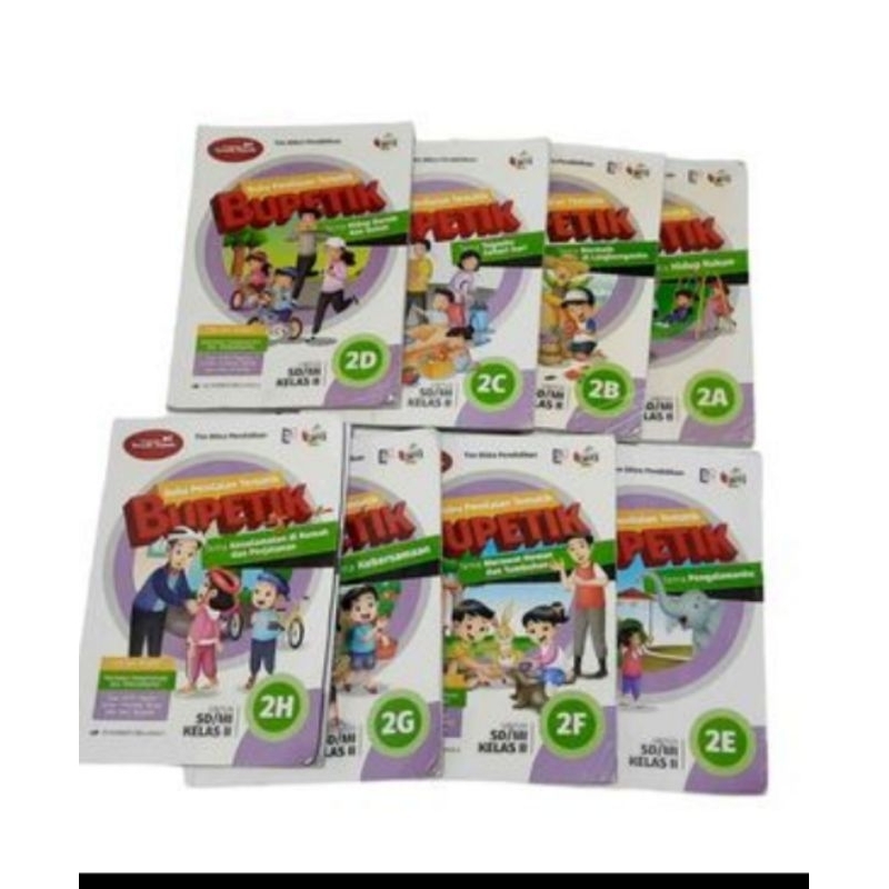 Buku BUPETIK kelas 2 SD/MI