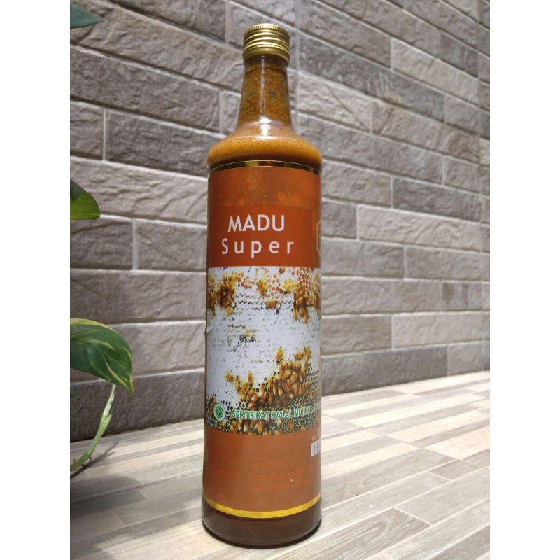 

Madu Super (Royal Jelly & Bee Pollen) 900gr, Madu Sukatani, Madu Murni