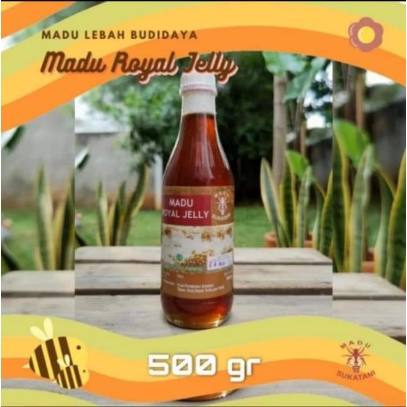 

Madu Royal Jelly Sukatani 500gr, Madu Sukatani, Madu Murni