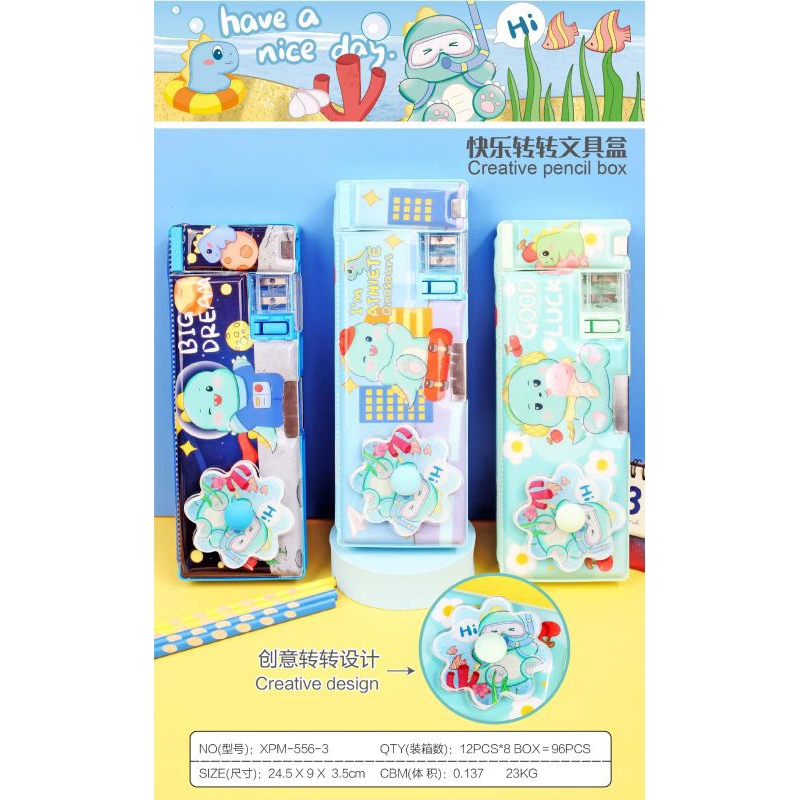 

PC MAGNET XPM-556-3 DINO+ADA HIASAN SPINNER
