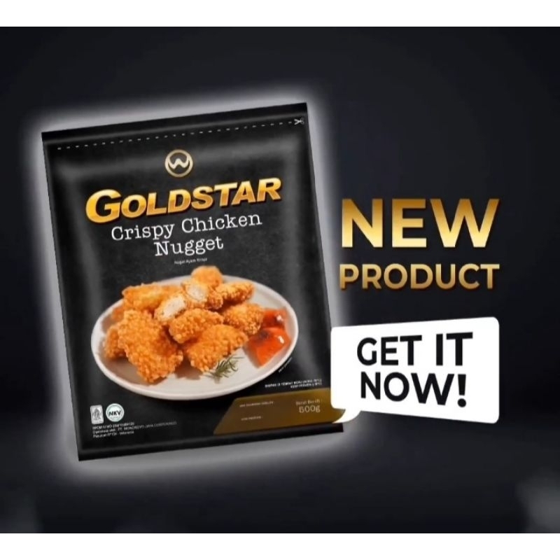 

nugget goldstar crispy 500gr