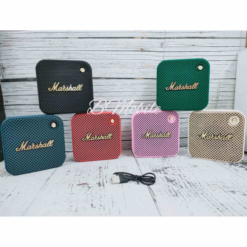 Speaker Bluetooth Marshall Willen Wireless Portable