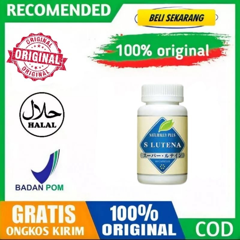 S Lutena Original Obat Mata Slutena Naturally Plus