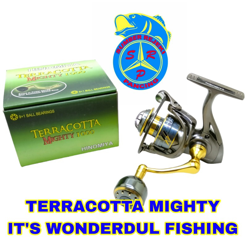 Reel Hinomiya terracotta mighty 1000 powerhandle