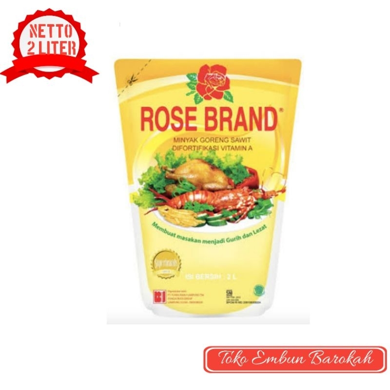 

Minyak goreng Rosebrand 2 liter