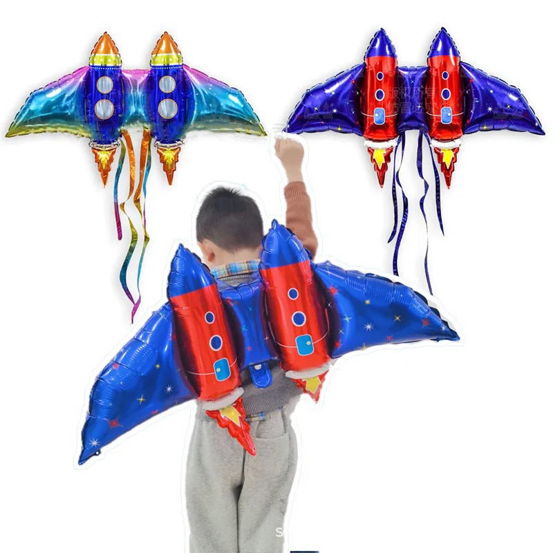 BALON FOIL SAYAP ROKET