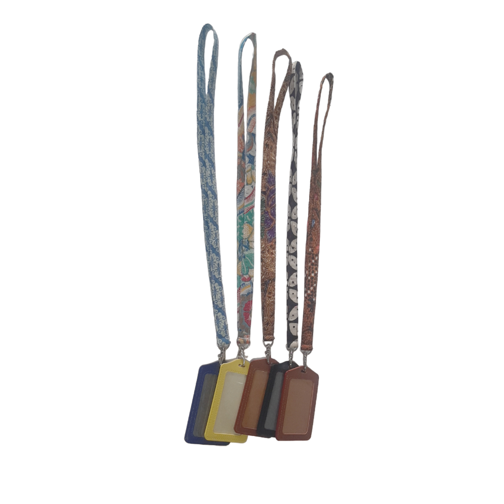 

Kalung ID Card Lanyard Batik Bisa Costum