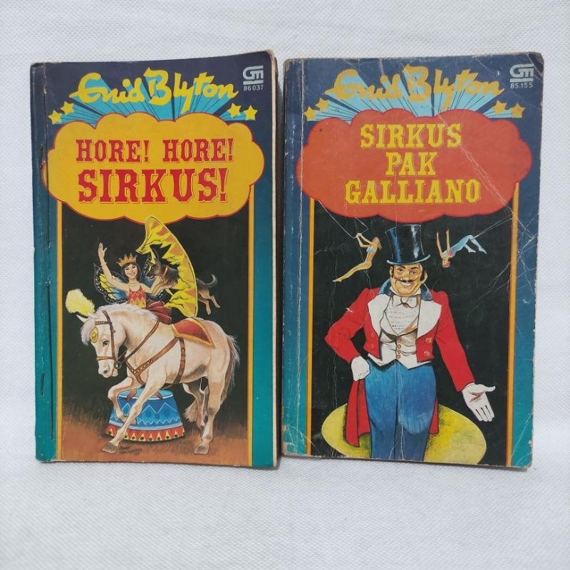 Novel Hore Hore Sirkus, Sirkus Pak Galliano By Enid Blyton