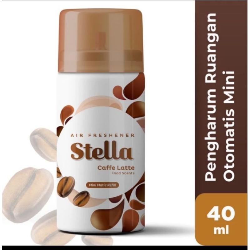 Stella Refill Matic 40ml Pengharum Ruang Stella Caffe Latte