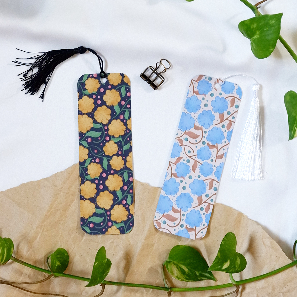 

Otterspace Studio | Cotton Pattern Bookmark / Pembatas Buku