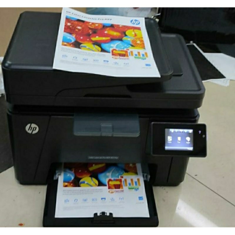 printer hp laserjet mfp m177fw color
