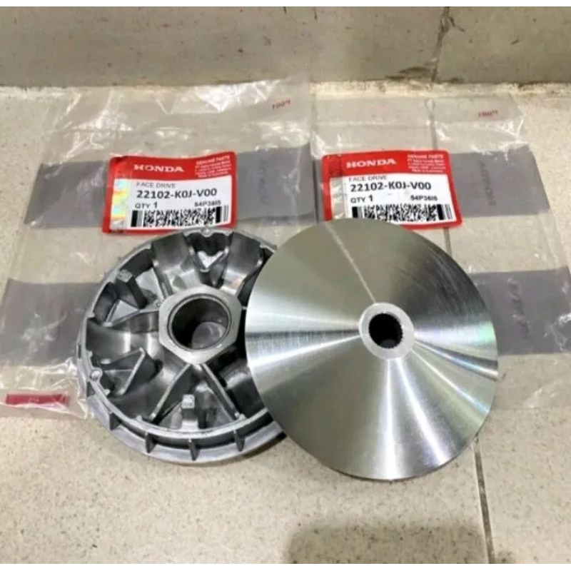 PULLY BEAT DELUXE  RUMAH ROLLER BEAT DELUXE rumah roller bubut custom beat deluxe pulley racing Beat