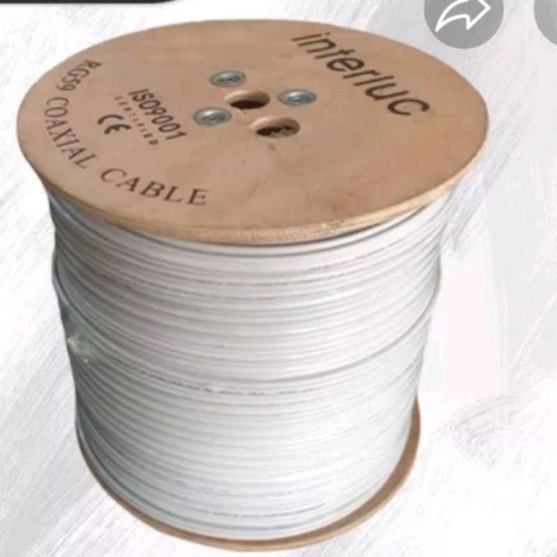 Kabel CCTV Analog RG59 Plus Power RG59+P