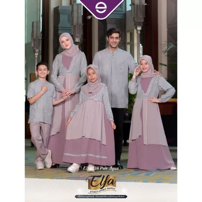 Ethica Elfa 238 Pale Aqua | Kagumi 244 | Kagumi Kids 113  | Kahfi 211 | Kahfi Kids 157 | Sarimbit Ke