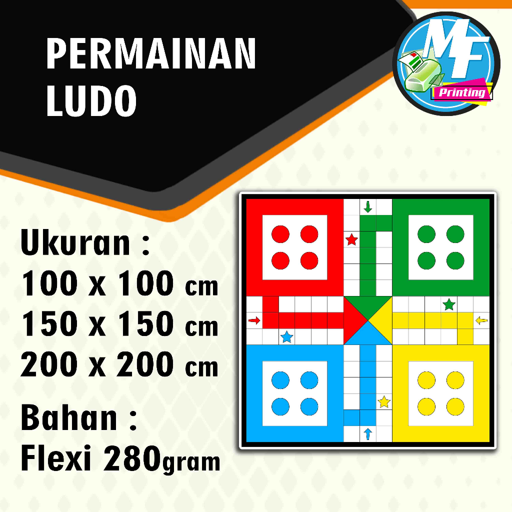 Permainan Ludo Jumbo Anak