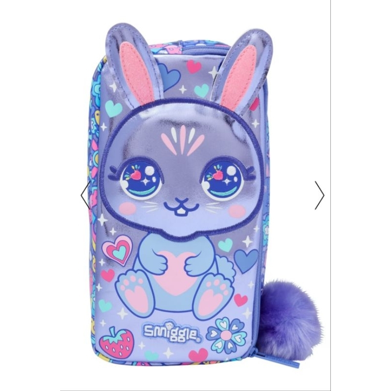 

Smiggle Original Hop Character Two Pocket Pencil Case