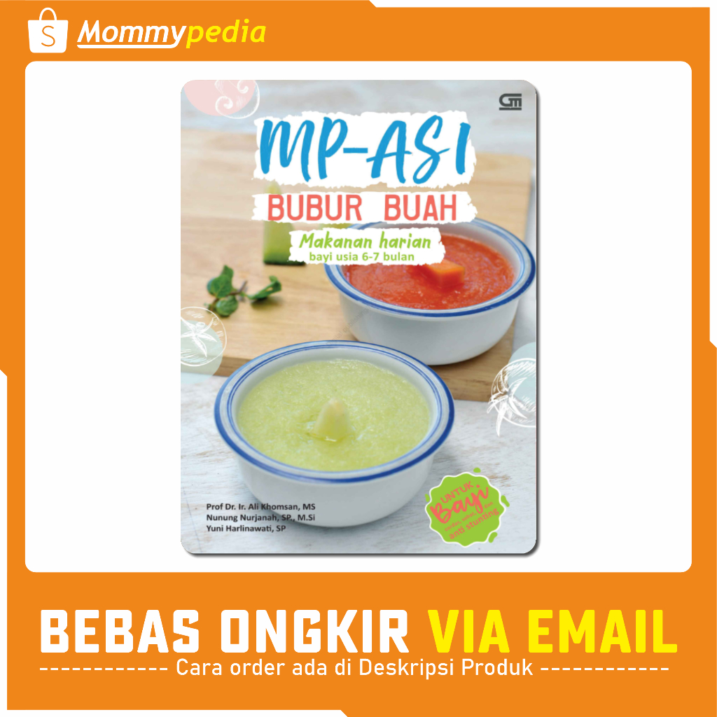 

MOMMYPEDIA - MPASI Bubur Buah Makanan Harian Bayi Usia 6-7 Bulan