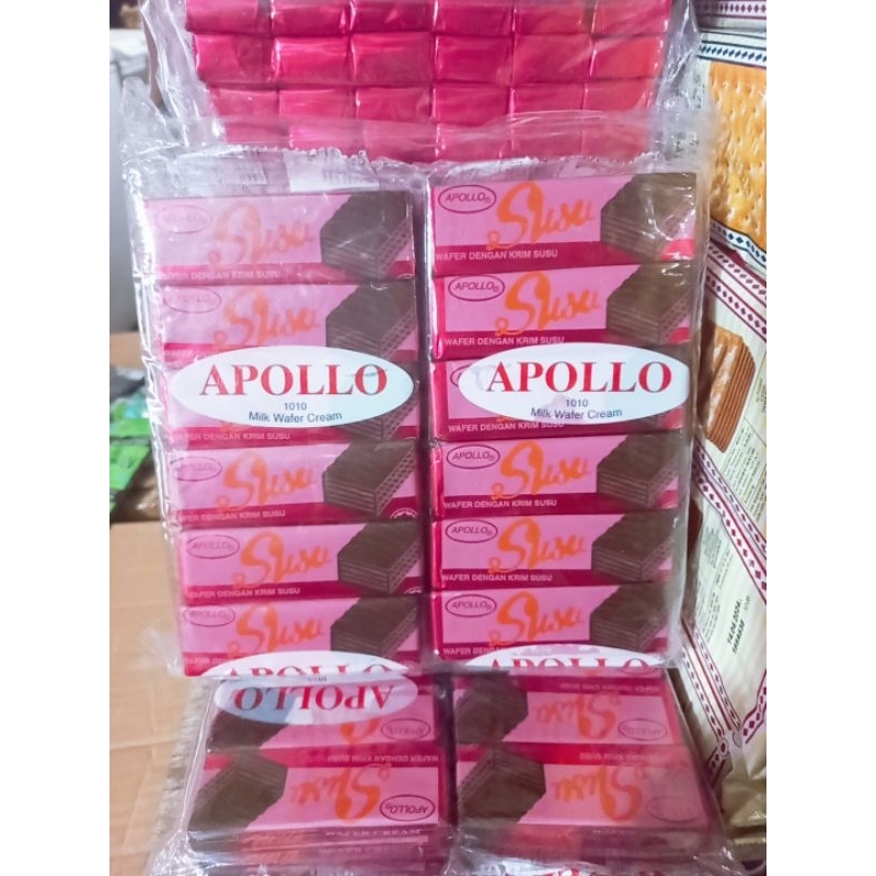 Apollo Wafer Cream susu