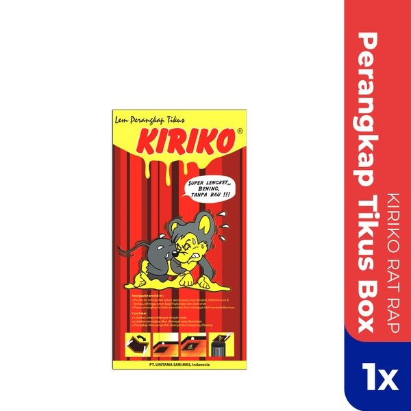 KIRIKO Lem Tikus Papan - Perangkap Tikus Lem Super Lengket