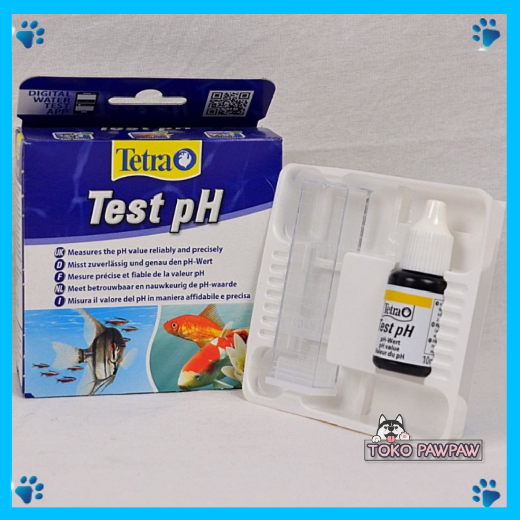 TetraTest Test PH Air Laut Alat Tes Ph Air Aquarium Aquascape Ukur Tekanan Air Alat Pengukur PH Akua