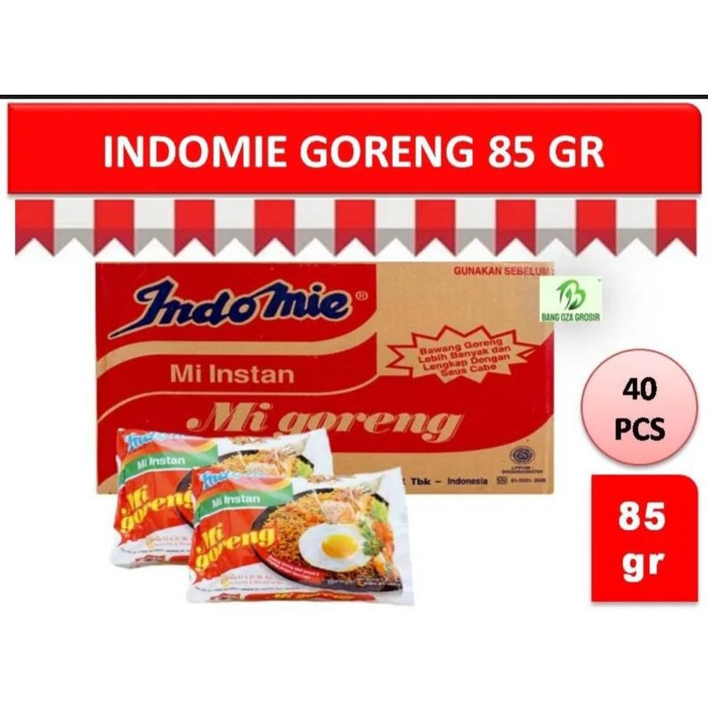 

INDOMIE GORENG 1 DUS 40 PCS