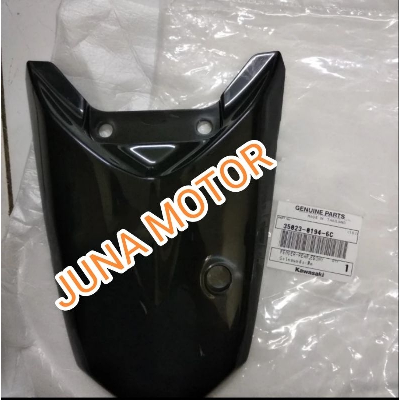 spakbor belakang atas cover tail covertail KLX S Hitam original