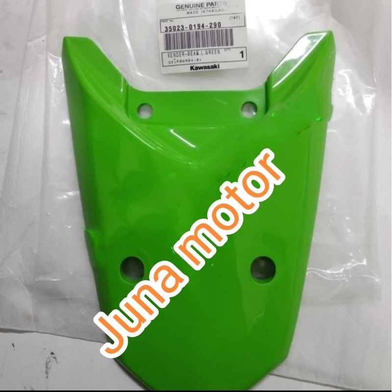spakbor belakang KLX S hijau original