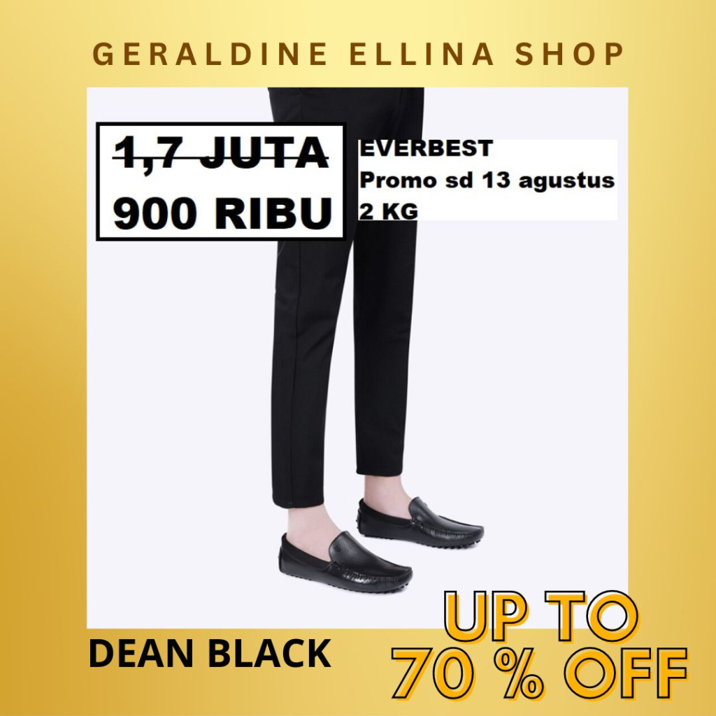 Sepatu Everbest PRIA ORIGINAL sale DEAN 100% original store