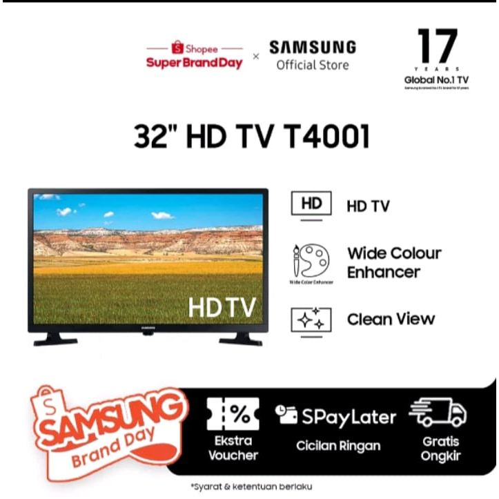 SAMSUNG LED TV UA32T4001AK UA 32T4001 AK T4001 Digital(32 inch)