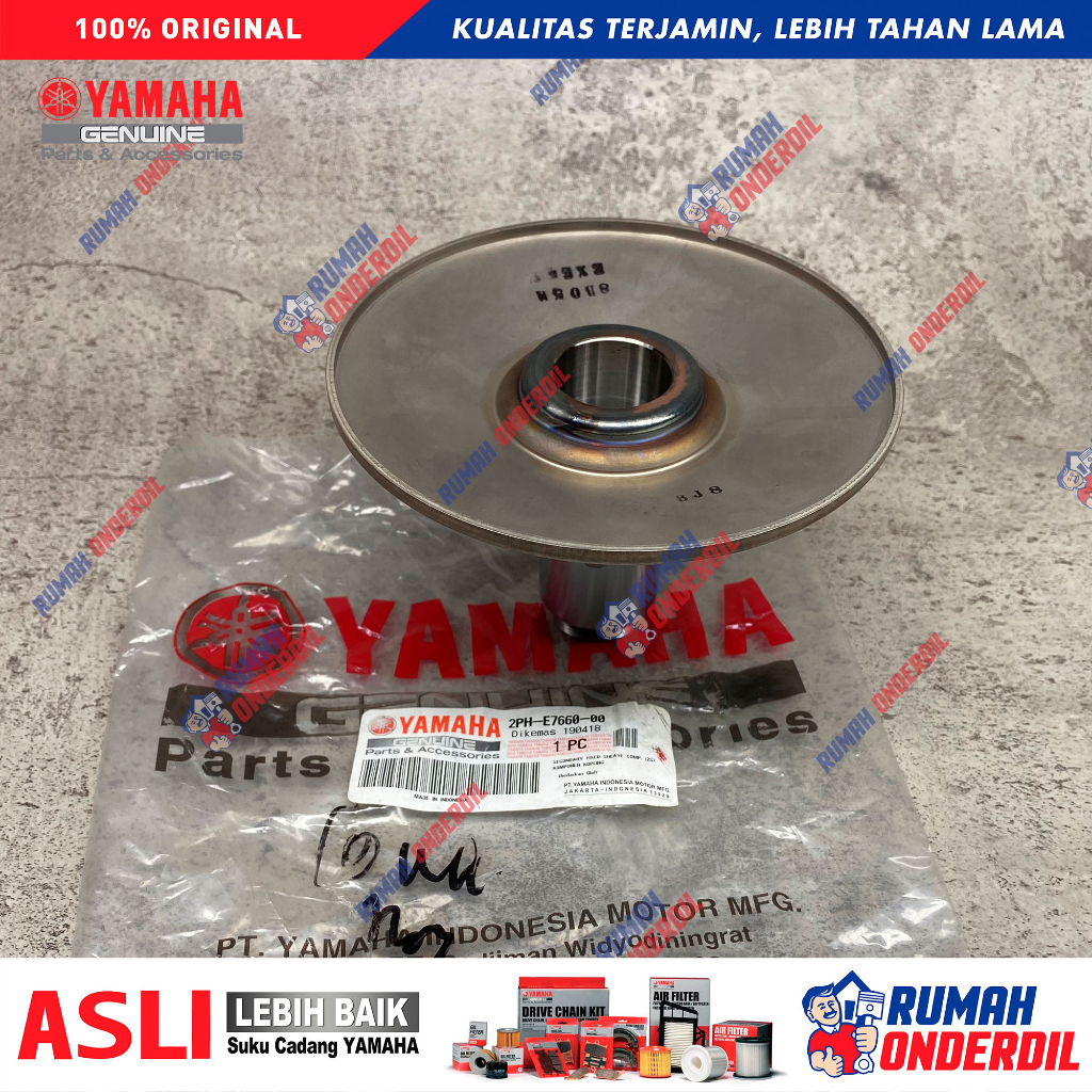 PULLEY BELAKANG PULLEY COWOK MIO M3 2PH-E7660 ORIGINAL YAMAHA