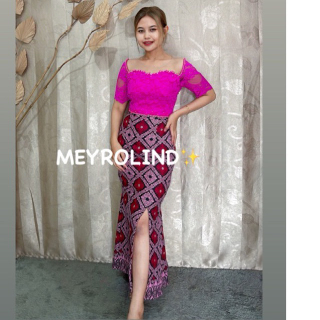 DRESS KEBAYA / DRESS PREMIUM / DRESS WISUDA / LONGDRESS KEBAYA / meyrolind