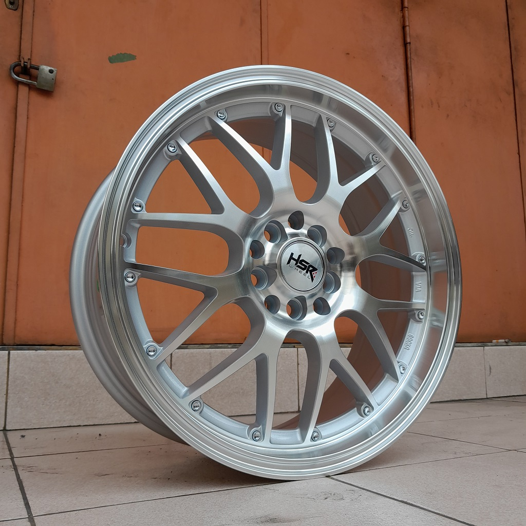 Velg R17 HSR Oita PCD 5X100, 5X114 Velg Mobil Ring 17 Tampilan Elegant