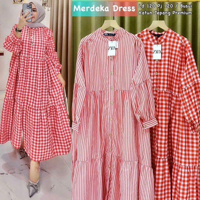 (BISA COD)MIDI DRESS ZARA KATUN IMPORT PREMIUM BEST SELLER // MIDI DRESS ZARA,BUSUI FRIENDLY