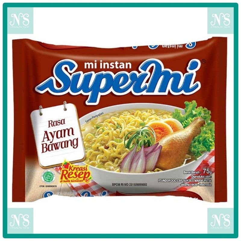 

Supermi Mie Ayam Bawang