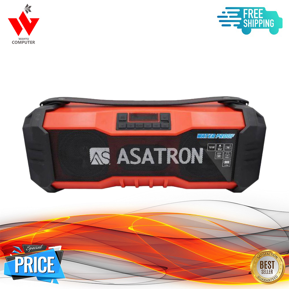 Asatron Speaker Bluetooth R-1720 USB Portable  / Radio