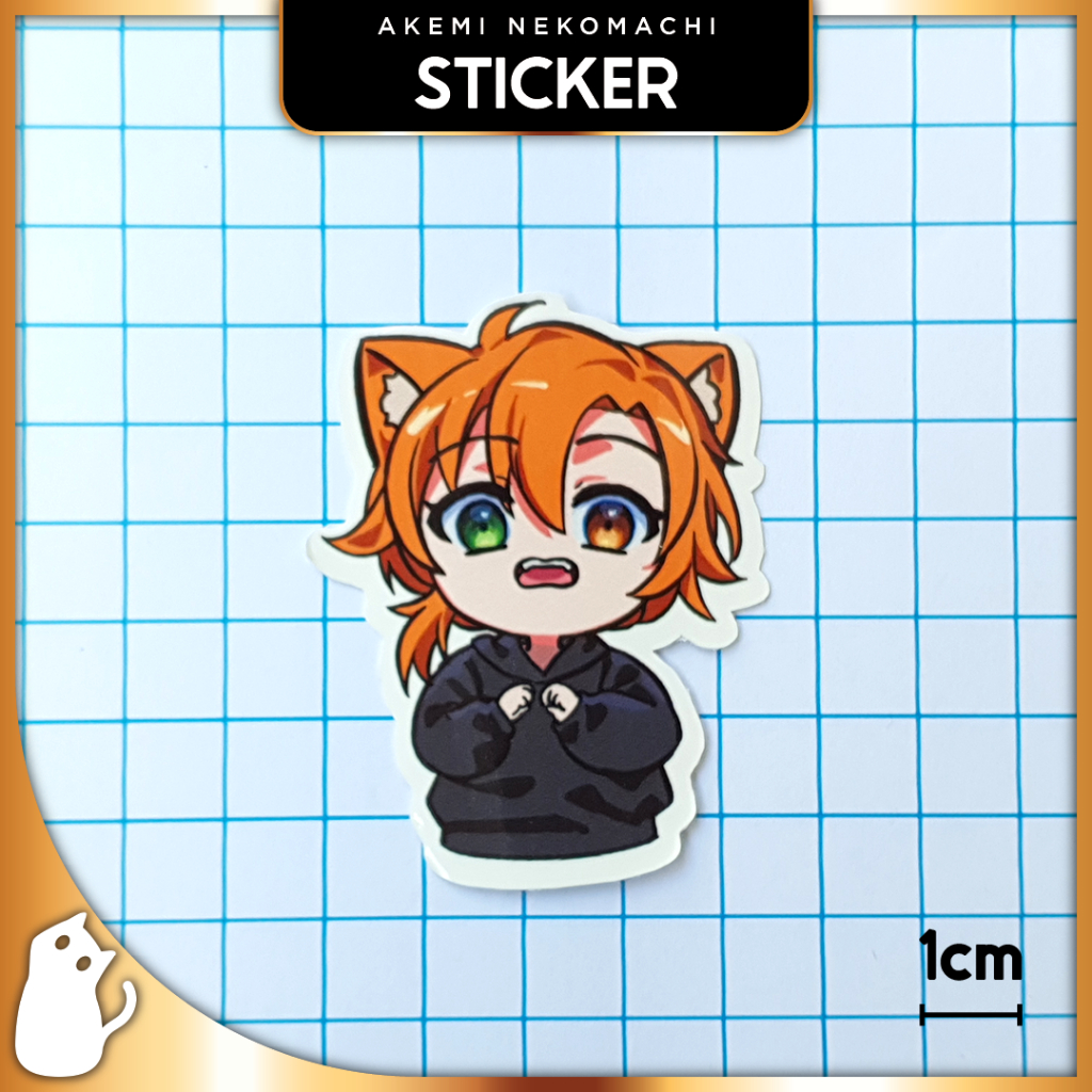 

TAKUT - Akemi Nekomachi Sticker Vtuber