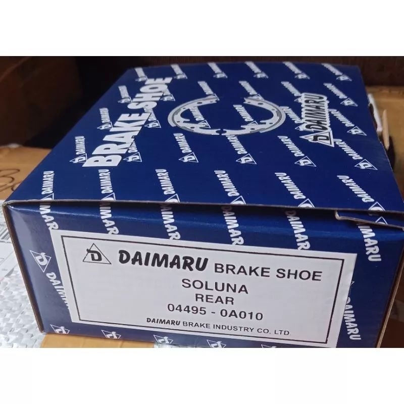 kampas rem belakang Toyota Soluna
