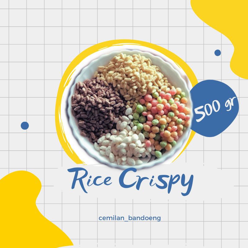 

Aneka Rice Crispy kemasan 500gr