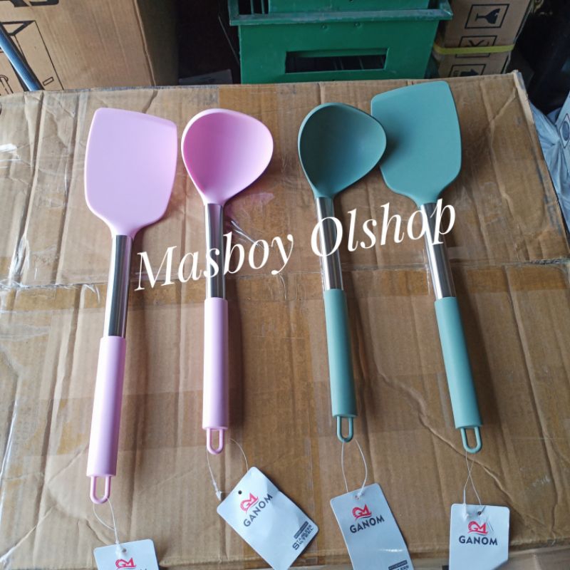 Sodet irus Silikon Gagang Stainless Warna