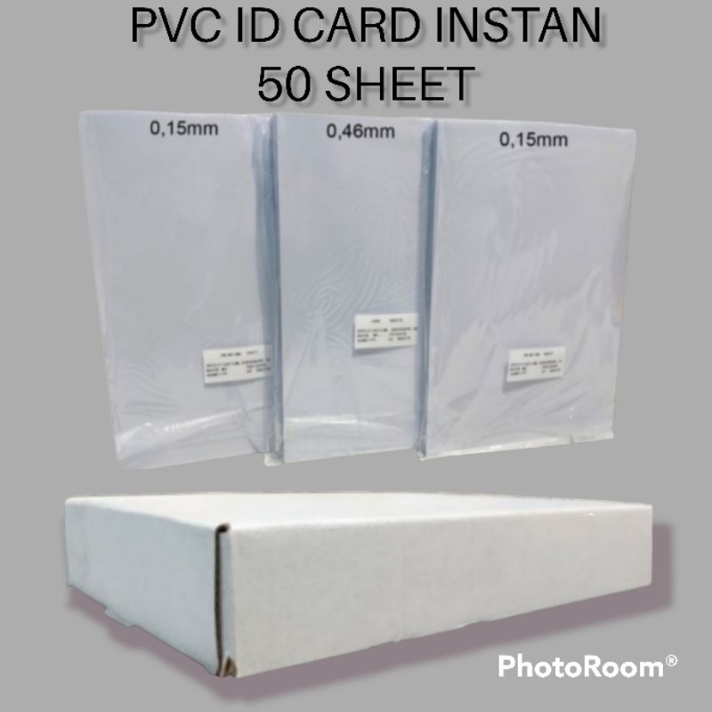

Kertas Pvc Id Card A4 isi 50 sheet Bahan Tebal Import Bahan Pvc Id Card