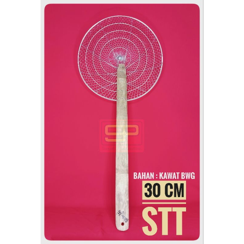 Serok Ukuran 30 cm STT..... serok mie, serok besar, serok kecil, serok penggorengan, serok jumbo, se