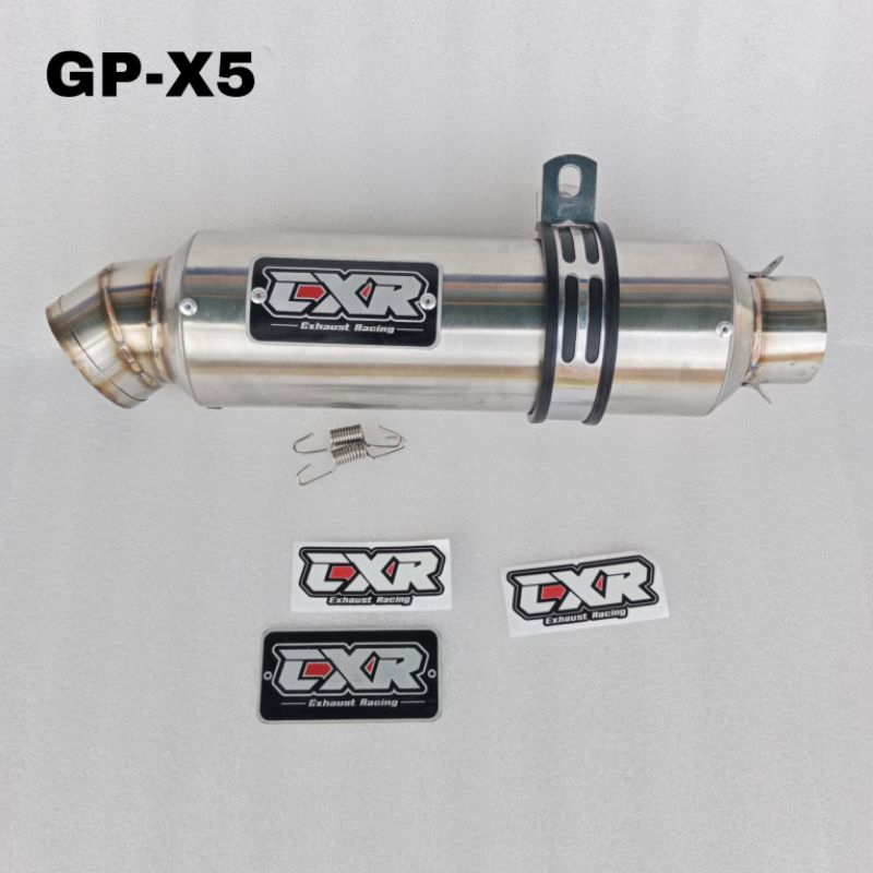 Silincer Knalpot original CXR type GP-X5 Mode mafia/wrx