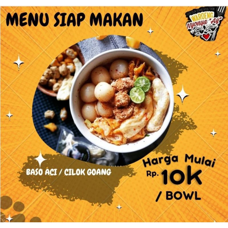 

Cilok isi jando 10pcs tanpa bumbu by WaroengNyonyaAy