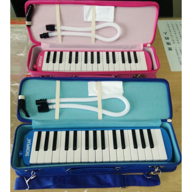 

Unik Pianika SNOWPEAK Hard Case - BIRU / Alat musik tiup tas kokoh original - Biru Limited