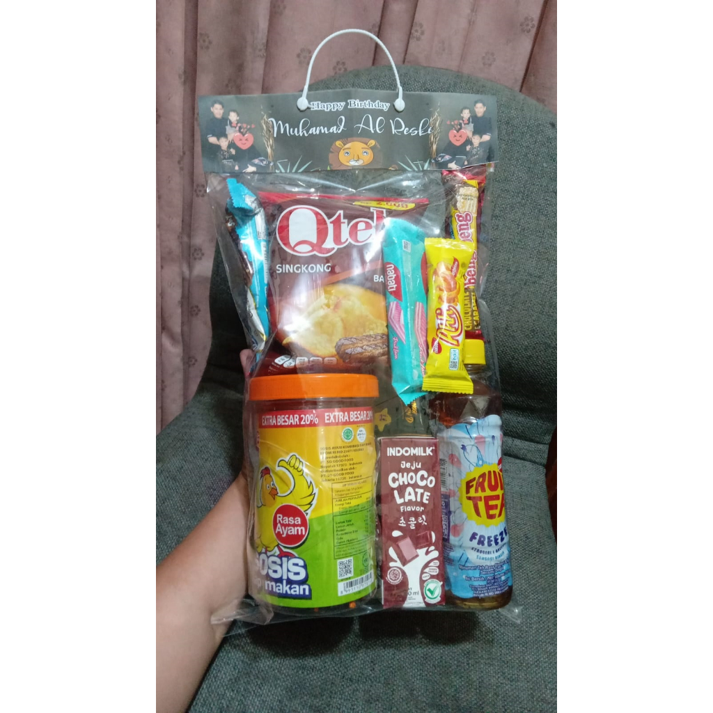 

TAS SNACK ULANG TAHUN, HADIAH, HAMPER costume uk EKTRA BESAR 25X45 cm plastik label ulang tahun anak custom tas Snack ulang tahun SNACK TAG ULANG TAHUN DESIGN SUKA SUKA BEBAS DESIGN